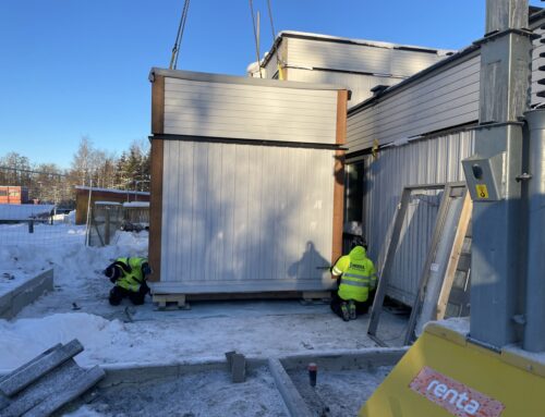 Tillbyggnad i Västerås