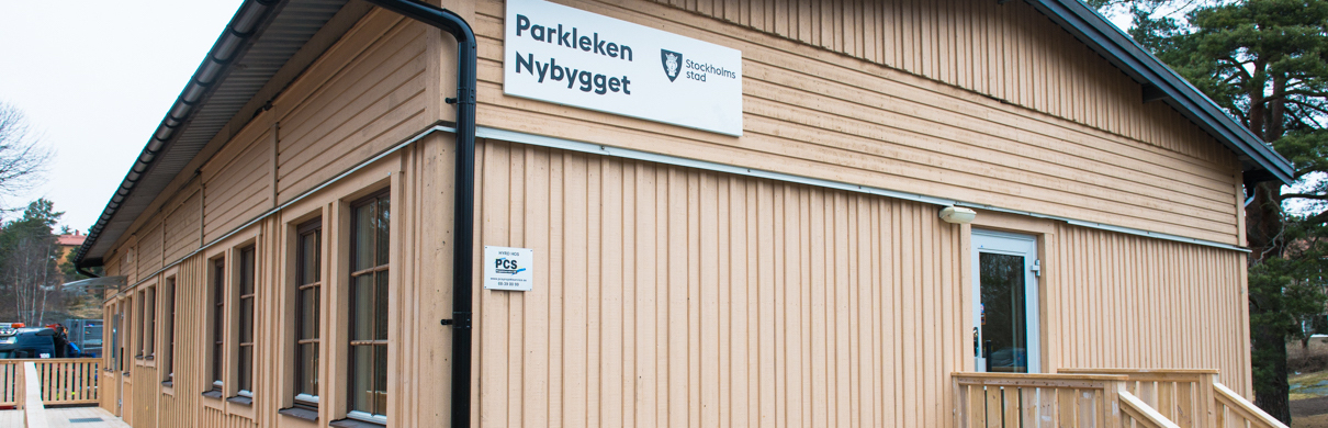 Parkleken Nybygget i Gubbängen - PCS Modulsystem