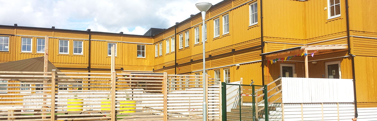 Lindholmens förskola i Göteborg – PCS Modulsystem