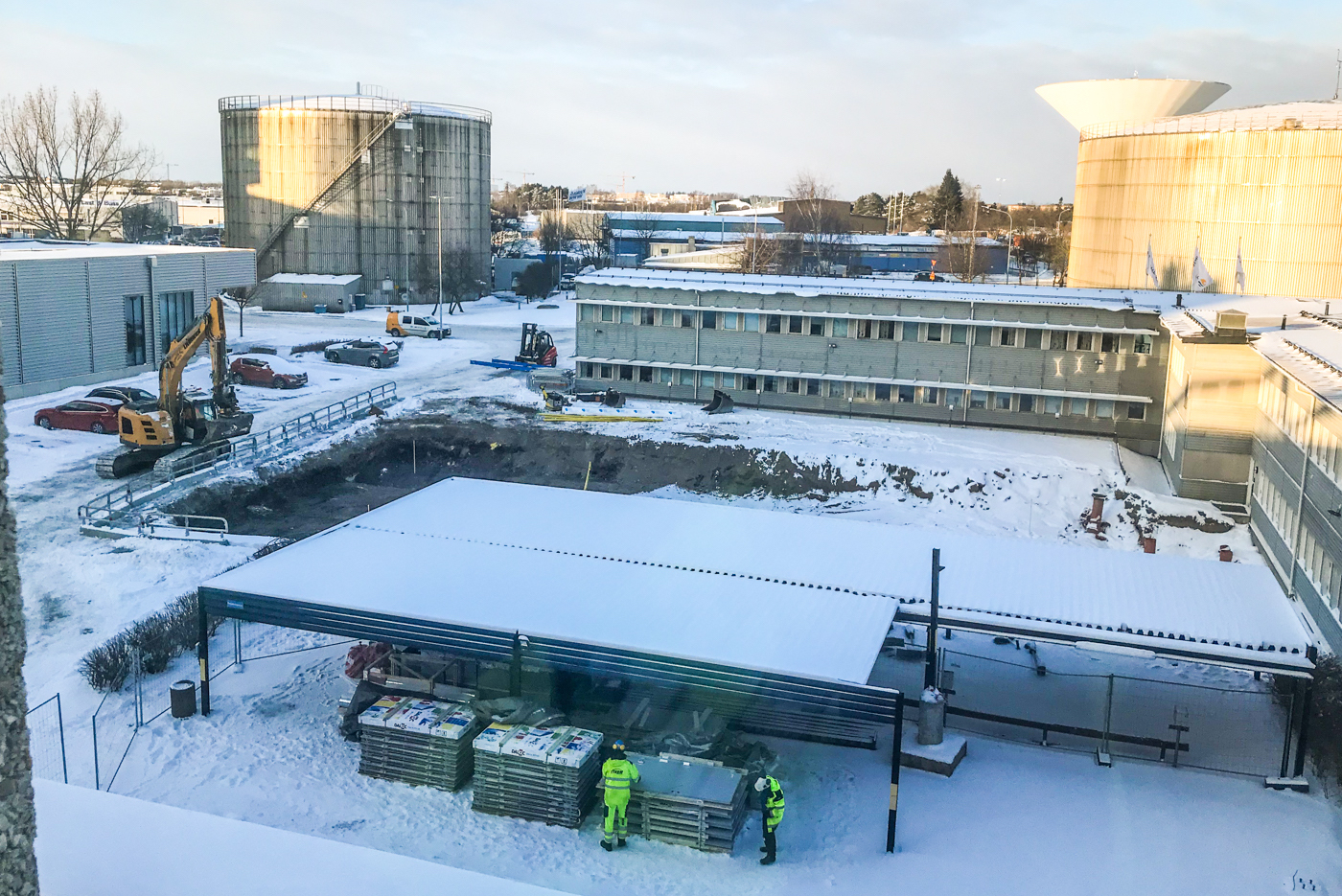 PCS Modulsystem har fått i uppdrag av Vattenfall AB Heat i Uppsala att etablera ett större tillfälligt kontor.