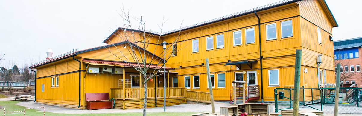 Utbyggd förskola i Spånga - PCS Modulsystem
